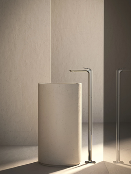 FOIL CRIFL290 - Floor standing single handle washbasin mixer by CRISTINA Rubinetterie - view 3